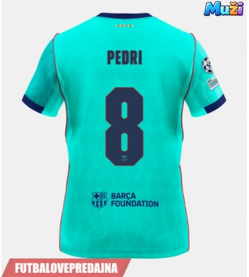 Lacne Muži Futbalové dres Barcelona Pedri Gonzalez #8 2026-27 Krátky Rukáv - Tretina